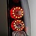 For Chevy C/K 1500 Models & C10 GMC Sierra Yukon Pickup Truck LED Black Tail Light Relacement Pair Set