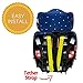 KidsEmbrace Disney Beauty and The Beast Belle 2-in-1 Forward-Facing Car Seat Latch | 5-Point Harness 26.5-65lbs converts to Belt-Positioning Booster 40-100lbs | Adjustable