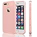 iPhone 7 Plus Case, Tekcoo™ [Tduke Series] iPhone 7 Plus (5.5 INCH) Case Shock Absorbing Hard Hybrid Defender Glossy Cover [Scratch Proof] Plastic Shell + TPU Rubber Inner [Rose Gold]
