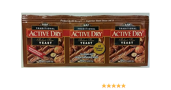 Amazon Com Saf Traditional Active Dry Perfect Rise Yeast Grocery Gourmet Food