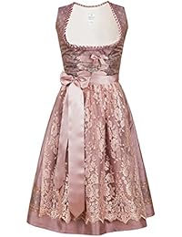 Bavarian Women's Designer Midi Dirndl Madeleine Dress 2-Pieces + Apron