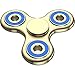 Zekpro The Anti-Anxiety 360 Spinner Helps Focusing Fidget Toy [3D Figit] Tri-Spinner EDC Focus Toy for Kids & Adults - Best Stress Reducer Relieves ADHD Anxiety Boredom Metal Bearing (Gold)