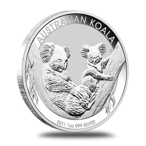 2011 Australian Koala 1 Troy Ounce Silver Coin