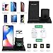 Wireless Charging Station,3 in 1 Fast Charger Phone Stand for iPhone X/XS/XR/XS Max/ 8 Plus,iWatch Charging Dock for 1/2/3/4 Airpod Charger Stand(Not Including Devices and iWatch Cable)
