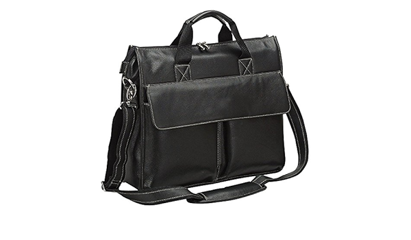 bellino leather briefcase