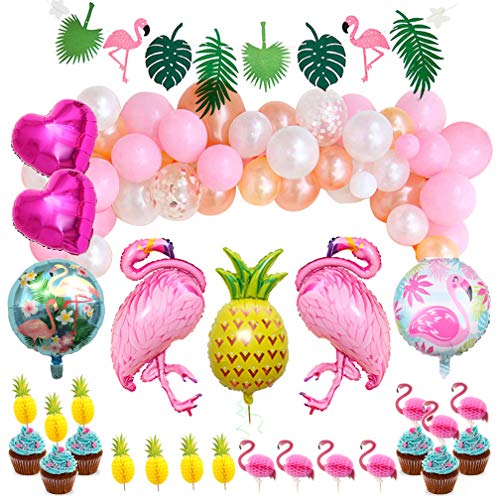 41-Inch Flamingo Balloon – Luau Birthday Party Decorations