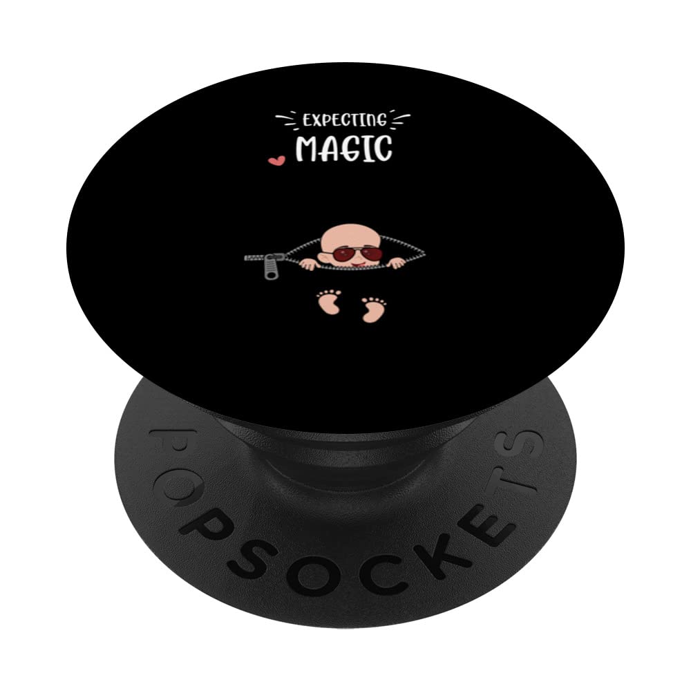 Baby: Expecting Magic - Pregnancy Sayings PopSockets Swappable PopGrip