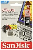 Sandisk Ultra Fit USB Flash Drive (SDCZ43-064G-A46) (Personal Computers)