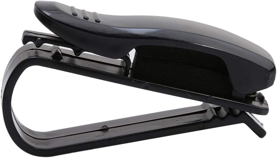 Iumer Plastic Car Glasses Holder Sunglasses Eyeglasses Mount Ticket Card Clip