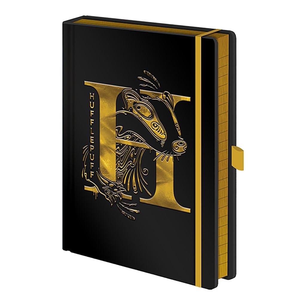 Harry Potter (Hufflepuff Foil) A5 Premium Notebook