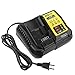 YABELLE 12V MAX and 20V MAX Replacement Li-Ion Battery Charger for Dewalt DCB112 DCB105 DCB115 DCB203 DCB205,2A Output DCB101