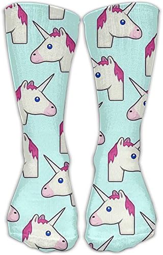 Cartoon Unicorn.jpeg Men And Women Casual Socks (1 Pair) Favorite 3D Printing Socks Fashion Stretch Compression Socks For Stocking