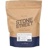 Stone Street Coffee Knee Buckling Espresso High Caffeine Whole Bean Coffee, 1 lb. Bag, Medium Dark Roast