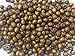 PEPPERLONELY Brand 100g (apprx 650PC) Handmade Coffee Dyed Round Wood Beads 8mm