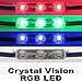 Crystal Vision Korean Genuine 5050 Bright LED Module Store Front Window Kit/Plug-in and Play / 72W Made in Korea w/Warranty (RGB 25ft x2)
