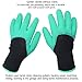 Garden Genie Gloves by Crocoin 2 pack with Fingertips Claws on each Hand, for Digging and Planting, for Right-handers & Left-handers, for Women & Men