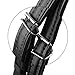 ammoon One Pair Adjustable Synthetic Leather Accordion Shoulder Straps for 16-120 Bass Accordions