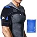 Shoulder Brace with Pressure Pad Light and Breathable Neoprene + Hot Cold Reusable Pack [2019 Version] for Injury Prevention, Sprain,Pain,Dislocated AC Joint, Rotator Cuff and Fracture