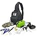 Bug Out Bag Survival Kit - Tactical Sling Bag with Emergency Gear, Hiking Fishing Backpack Tackle Bag Mini Daypack