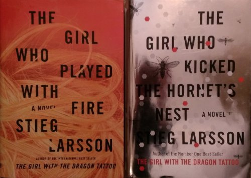 Girl with the Dragon Tattoo 2 book set: The Girl Who Played with Fire, The Girl Who Kicked the Hornet's Nest
