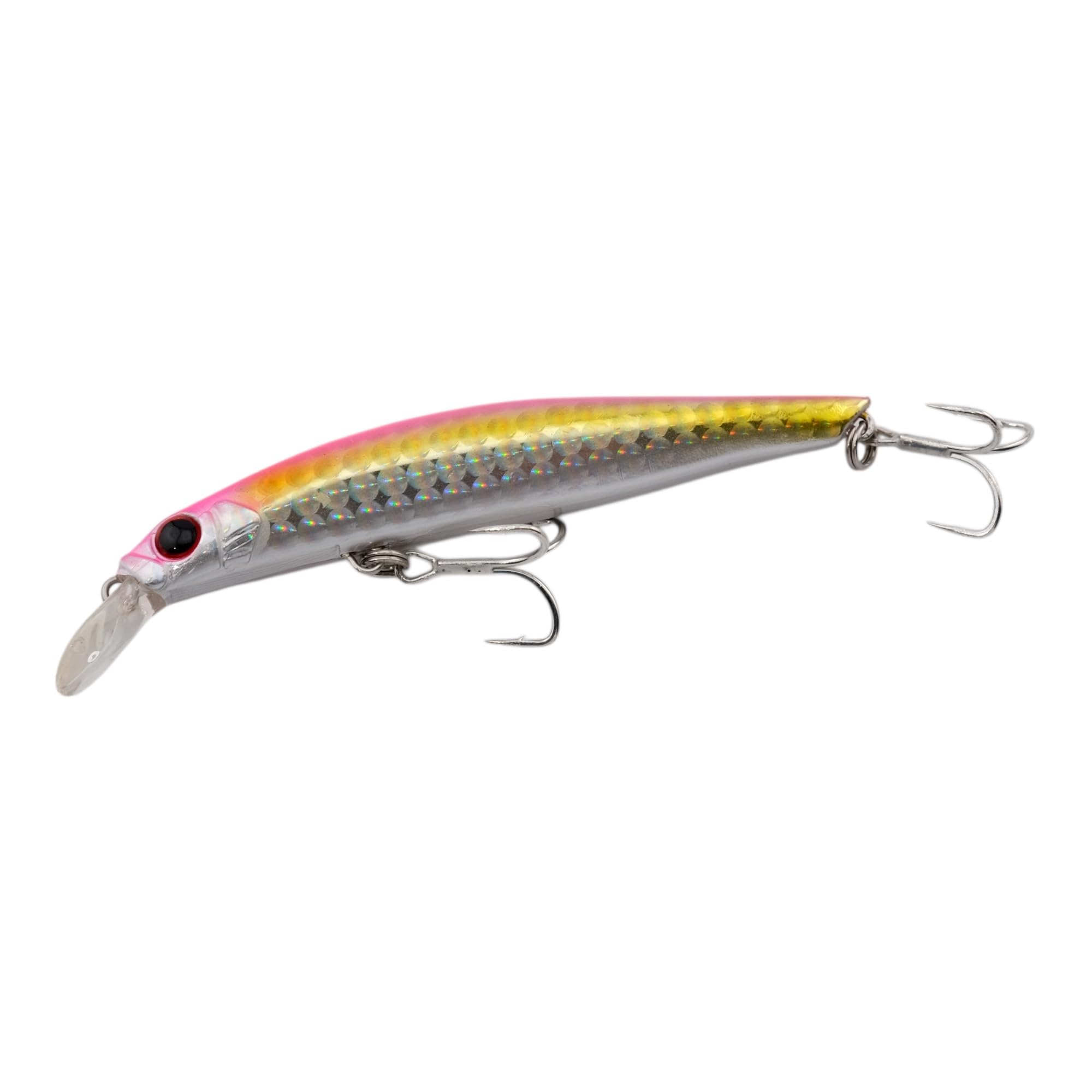 momolures - ULTIMA ARTIST 70mm 80mm Sinking Minnow for Bass, Seabass, Pike, Trout, Salmon lure fishing (80mm - Color #02)