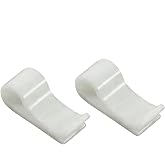 (2 Pack) Attachment Clip, Bathtub Skimmer Debris Trap Bag : 6570-391