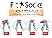 Compression Socks - Circulator Moderate Best For Running, Athletic Sports, Crossfit, Flight Travel (Men & Women) - Below Knee High Socks