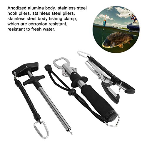 RiToEasysports Angelzange & Fischlippengreifer & Angelhakenentferner Multifunktionskombination Angelwerkzeug… – Bild 3