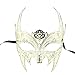 New Wolverine Men & Women Unisex Mask Laser Cut Venetian Halloween Masquerade Mask Costume Extravagant Inspire Design (GOLD)