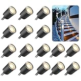 Recessed LED Deck Light Kits with Protecting Shell