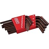 Gray Tools 69712 13 Piece SAE, Short Arm S2 Hex Key Set, .050-Inch-3/8-Inch