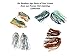 Campingandkayaking 84 Strand Quick Change Jig Skirt or Spinner-Bait Skirt 6 Pack, Sexy up Your Lure, Dress it in This Skirt! Proven Colors That Work. (Combo Pack)