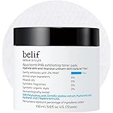 belif PHA 2% Toner Pads – Gentle Exfoliating Facial Polish for Pore Care, Hydrating & Soothing with Panthenol & Cica, Double-Sided Texture, Ideal for Sensitive Skin, Korean Skincare (70 Pads)