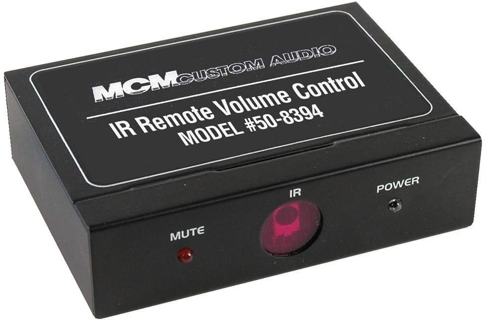 MCM CUSTOM AUDIO 508394 LINE LEVEL VOLUME CONTROL IR REMOTE Amazon.ca