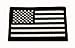 American Tactical Supply Co. American Flag Patch, Swat (Black/White)