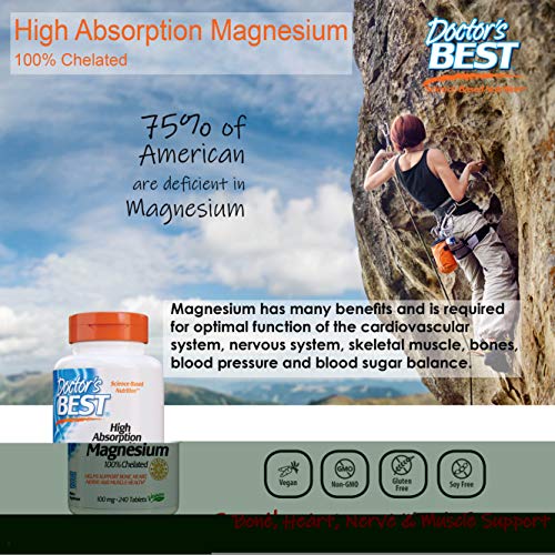 2 Doctors+Best+Absorption+Magnesium+Glycinate
