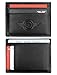 SLIMALIST Ultra-Slim RFID Blocking Front Pocket Leather Wallet (Licorice)