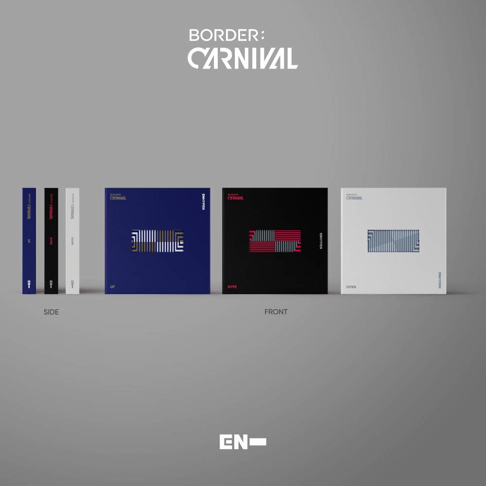 Enhypen Border: Carnival (2nd Mini Album) Album + Extra Photocards Set (Hype Ver.)