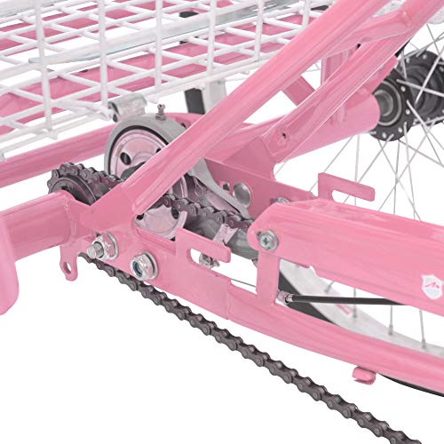 image for H&ZT Single Speed Adult Tricycle Trike Cruiser Bike 3 Wheeled Bicycle 