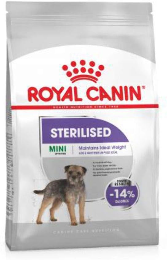 Royal Canin Mini Sterilised Adult Dry Dog Food 3kg, 3 kg (Pack of 1)