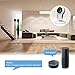 Wireless Wi-Fi Camera, UNIOJO Home Security Surveillance 720P HD, Works with Alexa Echo Voice Control for Baby/Elder/Pet Monitor, Two Way Audio, Night Vision Video Recording with iOS & Android App