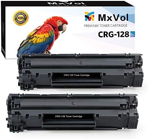 Mvtoner Compatible Canon 128 CRG128 HP 78A CE278A Toner Cartridge use for Canon Faxphone L100 L190 ImageClass D530 D550 MF4880dw MF4890dw MF4570dw MF4570dn HP P1606dn P1566 P1600, Black 2-Pack