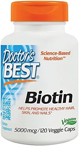 Doctor Best Biotin 5, 000 Mcg Veggie Capsules (120 Cap)