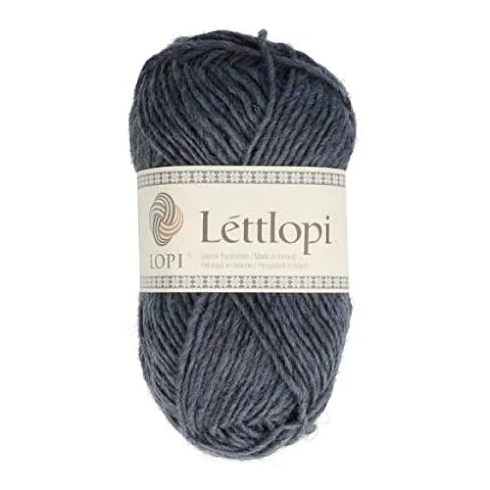 ÁLAFOSS - Icelandic wool yarn 1522-9418 Yarn, Wool, 9418 Blue, 50g/1.75oz. 100m/109yd, 100 m