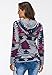 FanShou Women Plus Size Long Sleeve Hoodie Printed Hooded Sweatshirt Pullover 12