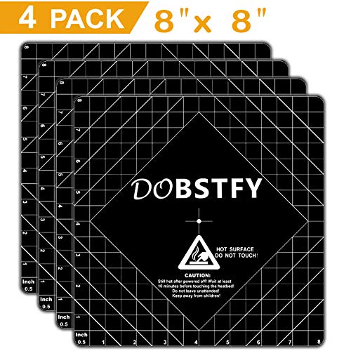 3D Printing Build Surface, 3D Printer Heat Bed Platform Sticker Sheet, 8" x 8" (200x200mm) Square - Pack of 4 - Thumbnail 4