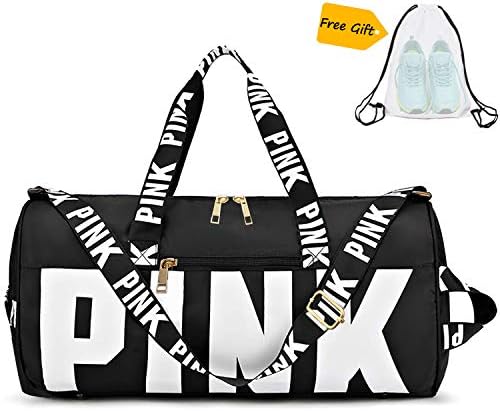 Sport Duffels Bag Printing Portable High Capacity Sports Travel Barrel Shoulder Bag