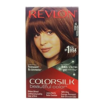 Revlon ColorSilk 4G Hair Colour (Medium Golden Brown, 100 Ml)