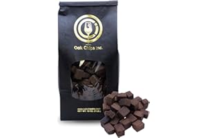 Oak Chips Inc. French Oak Cubes for Brewing - Heavy Toast - 1 lb - Perfect for Aging Wines, Spirits, Beer, and More!