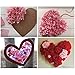 Exquiss 1600pcs Multicolor Tissue Paper - Valentine's Day Bulk Wrapping Tissue - 2 x 2